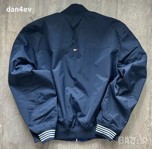 Двулицево яке бомбър Tommy Hilfiger, снимка 7 - Якета - 55944930