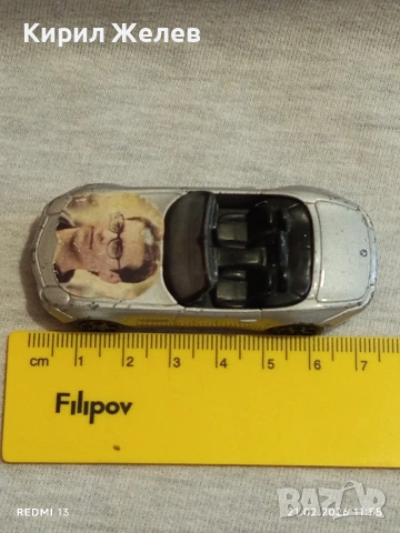 Метална количка спортен модел BMW Z8 за КОЛЕКЦИЯ ДЕКОРАЦИЯ 26518, снимка 6 - Колекции - 53570666