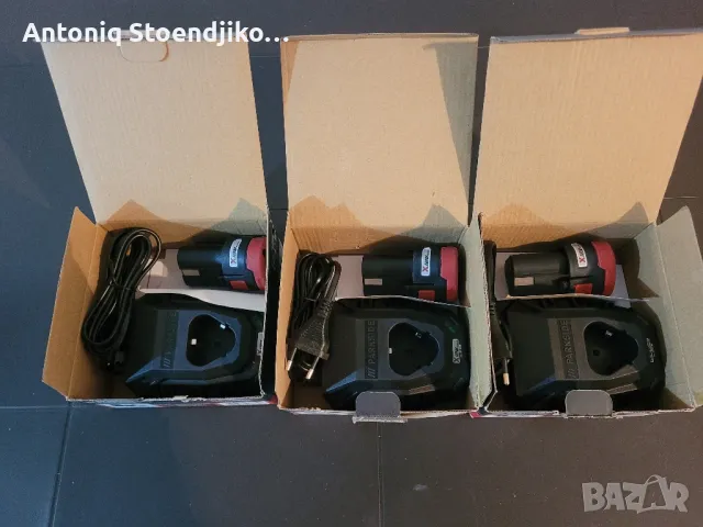 Батерия и зарядно устройство Parkside Xteam , снимка 1