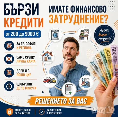 Кредит за София от FinKredit