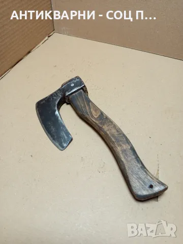 Стара Ръчно Кована Ловно Рибарска Брадвичка Номер 3. Тегло 0.650кг., снимка 2 - Антикварни и старинни предмети - 50436395