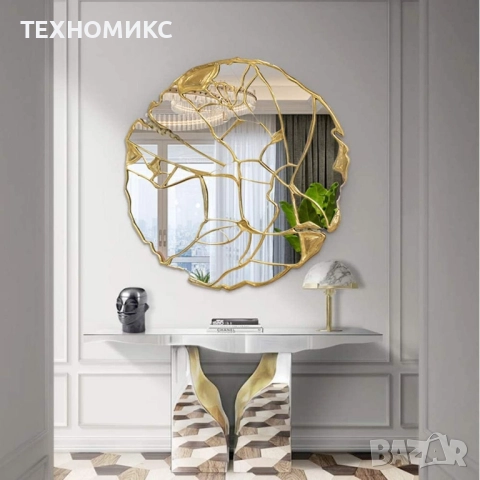Декоративно дизайнерско огледало за стенен монтаж, снимка 6 - Декорация за дома - 51750829