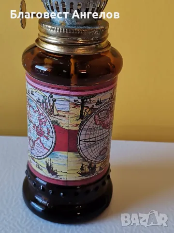 Стъклена газена лампа , снимка 4 - Други ценни предмети - 47319155