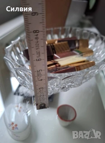 Ретро кристална купа , снимка 8 - Аксесоари за кухня - 53438928