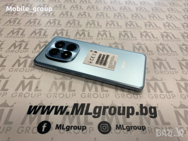 #MLgroup предлага Xiaomi Redmi Note 15 Pro 4G 256GB / 8GB RAM Blue Dual-SIM, нов.