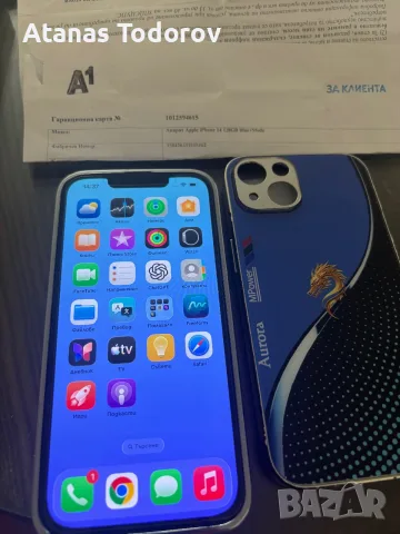 Айфон 14,128 ГБ,син на цвят,нов., снимка 9 - Apple iPhone - 55622978