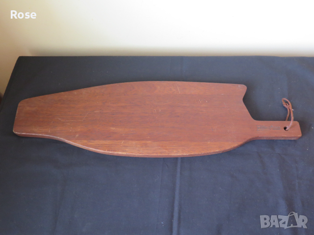 Дъска, тиково дърво за рязане на риба - 70см., снимка 6 - Аксесоари за кухня - 44681089
