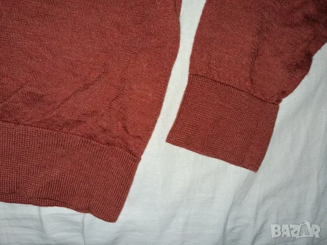 2 броя - POLO Ralph Lauren (L) и WE Fashion (XL) мъжки пуловер  мерино 100% Merino Wool , снимка 8 - Пуловери - 48231110