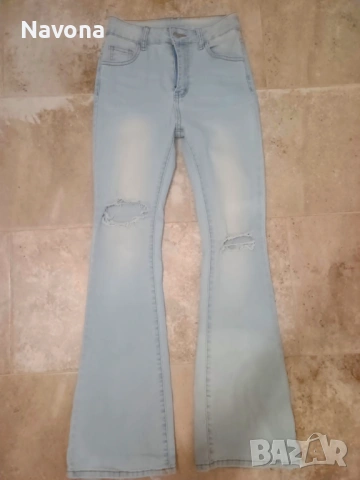 Дънки 10-11г., снимка 2 - Детски панталони и дънки - 53502193