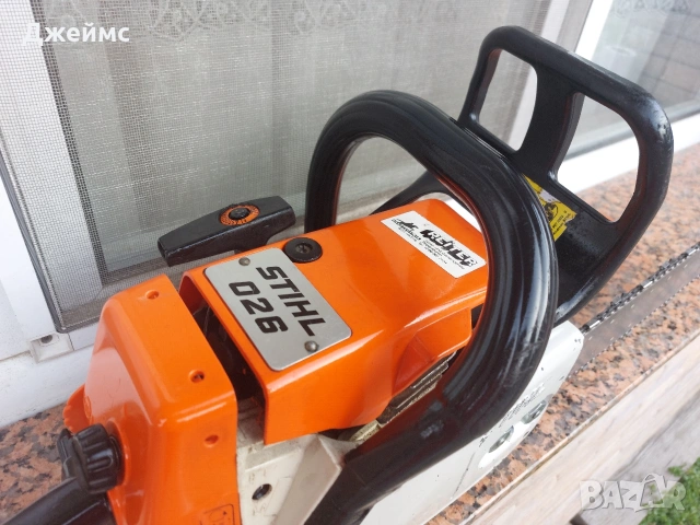 Резачка STIHL 026, снимка 11 - Градинска техника - 53690223