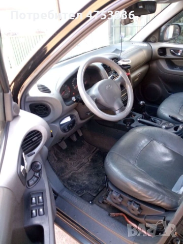 Хюндай Санта фе 2004г., снимка 9 - Автомобили и джипове - 53693381