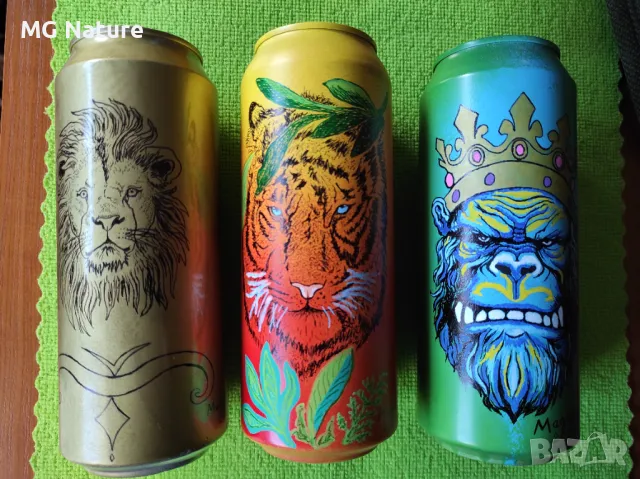 Топ Подарък -Ръчно Рисувани Бирени Кенчета, снимка 3 - Други - 47730482