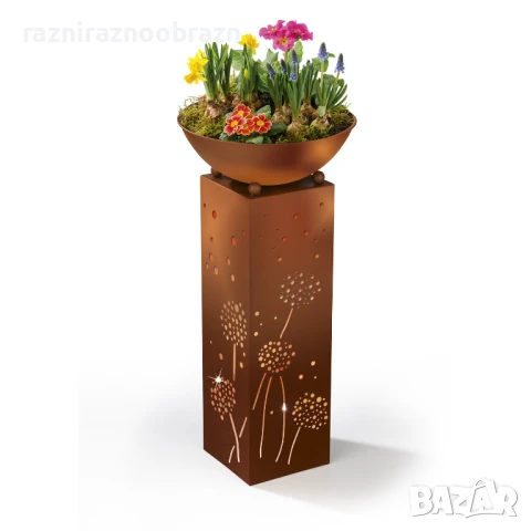 Декоративна светеща поставка за цветя или други декорации Easymax, снимка 3 - Саксии и кашпи - 50967014