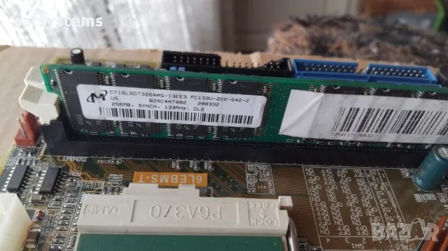 Дънна платка Canyon CN-6LEBMS-T Socket 370 CPU+FAN+RAM, снимка 7 - Дънни платки - 49871312