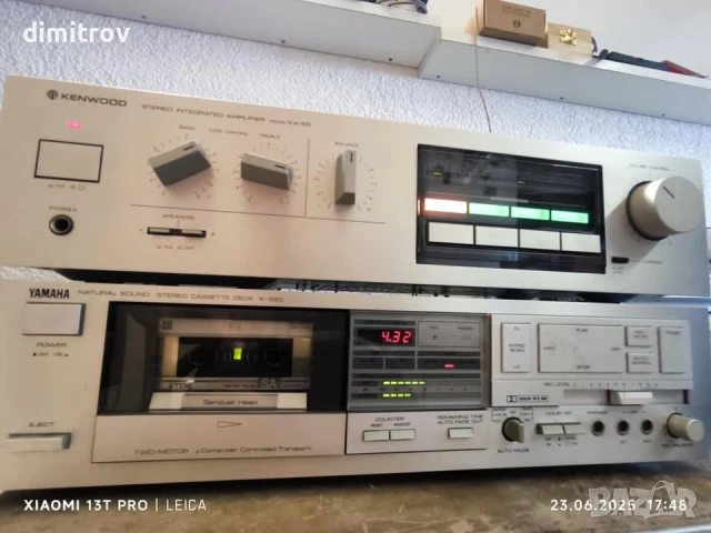 Kenwood KA-55, снимка 3 - Ресийвъри, усилватели, смесителни пултове - 50785127
