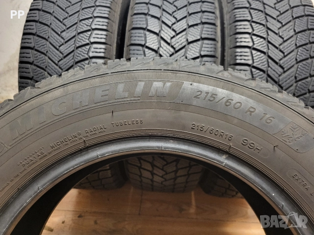 215/60/16 Michelin 23 г. / зимни гуми, снимка 8 - Гуми и джанти - 52442447