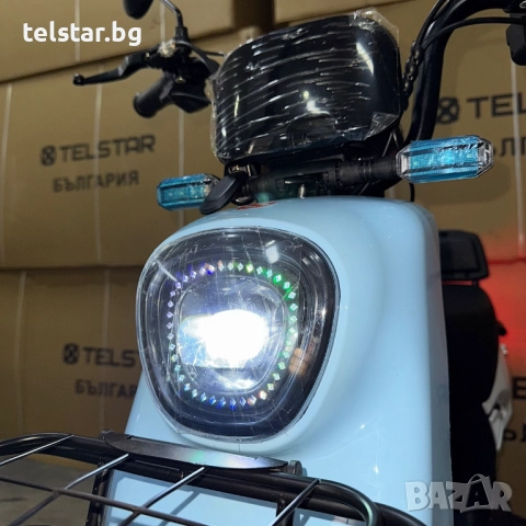 Eлектрически скутер TELSTAR EMAL IDEAL 1500W с двойна седалка и възможност за педали Нов модел 2025,, снимка 10 - Мотоциклети и мототехника - 52426393