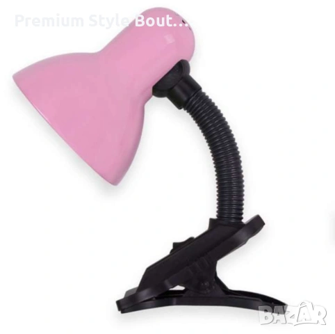 Настолна лампа със щипка с цветове за всеки стил Кага, Е27, снимка 18 - Други - 53795522