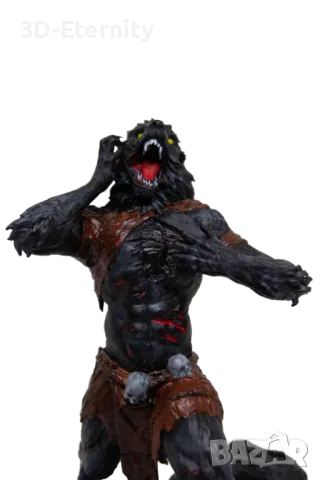 3D Фигура на Върколак, снимка 2 - Колекции - 49285310