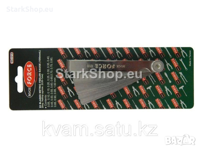 Луфтомер за хлабини RockForce – 20 пластини, снимка 2 - Други инструменти - 36246700