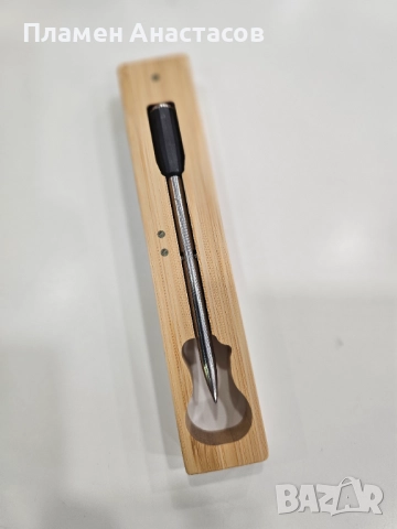 Smart Bluetooth Bamboo безжичен дигитален термометър за месо – за грил, фурна и барбекю, снимка 10 - Други - 52423266