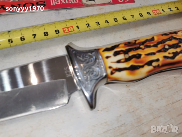 НОЖ С КРАСИВА ДРЪЖКА 1103260738, снимка 7 - Ножове - 53791115