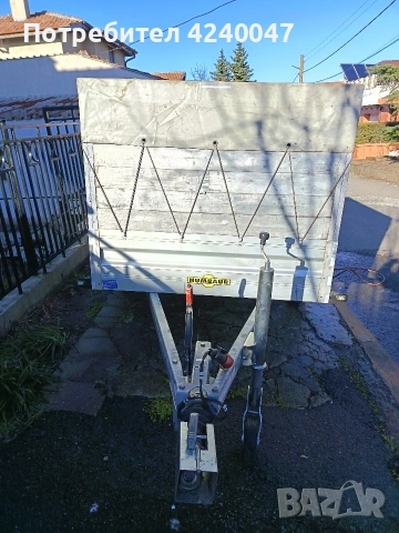 Humbaur 1300кг със спирачка , снимка 8 - Ремаркета - 53787579