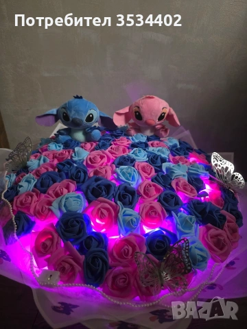 Букети, снимка 3 - Изкуствени цветя - 53534937