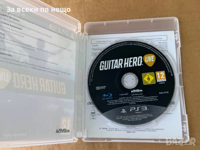Guitar Hero Live за плейстейшън 3 , PS3 , playstation 3, снимка 4 - Игри за PlayStation - 51630511