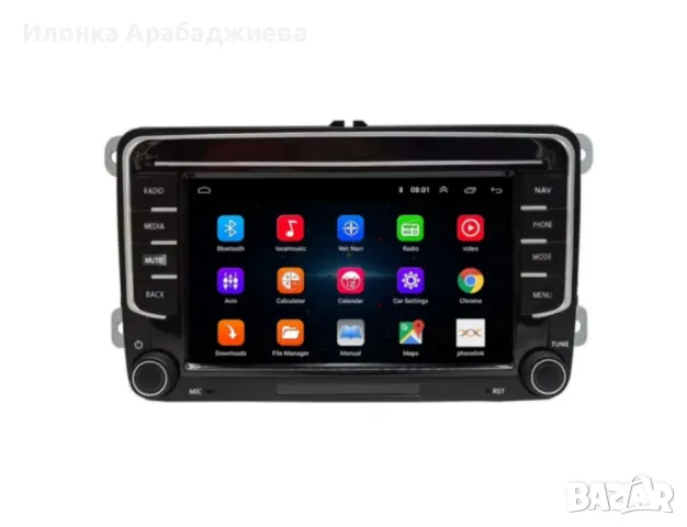 7-инчова Мултимедия с Android 13 за VW, снимка 1