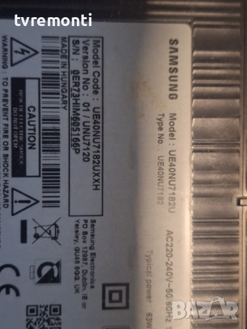 MAIN BN96-46781A, BN9646781A,KANT-SU/NU7100 for ,SAMSUNG UE40NU7192U 40inc DISPLAY CY-NN040HGLV3V, снимка 5 - Части и Платки - 53300538