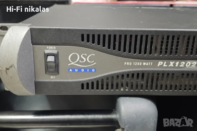 професионално крайно стъпало усилвател QSC PLX 1202, снимка 3 - Ресийвъри, усилватели, смесителни пултове - 56038794
