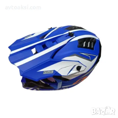 Каска Крос/Атв/Мотор с Очила 4-ри цвята, снимка 6 - Аксесоари и консумативи - 50152448