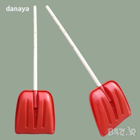 4521 Голяма лопата за сняг с дървена дръжка, снимка 3 - Градински инструменти - 44401568