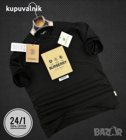 Мъжка тениска Burberry 👕 Мъжка блуза с къс ръкав Бърбъри - Различни цветове, снимка 1 - Тениски - 39799542