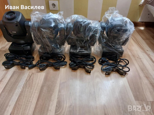 75W Mini SPOT LED Moving Head, DJ осветление, снимка 3 - Други - 51122789