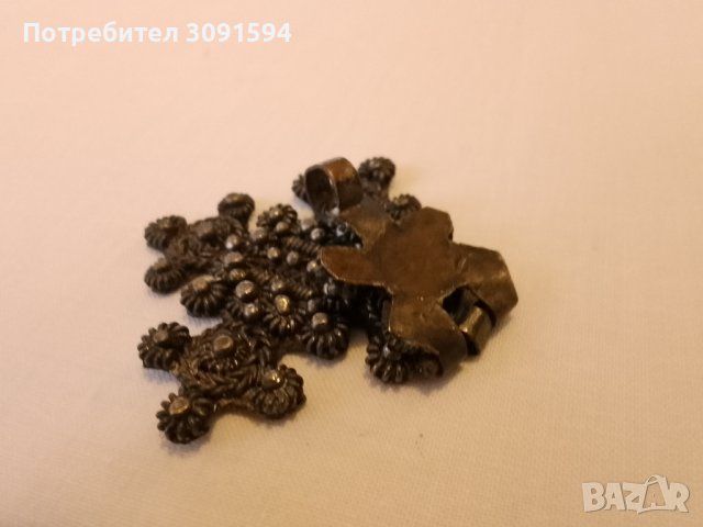 Етиопски православен коптски кръст на панти, античен ръчно изработен християнски медальон, снимка 5 - Други ценни предмети - 41868626