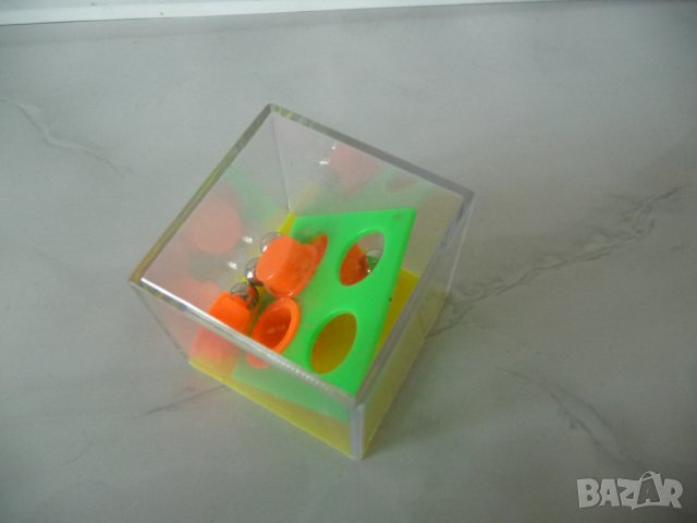 Логически пузел куб играчка топчета игра на нерви , снимка 3 - Игри и пъзели - 41449998