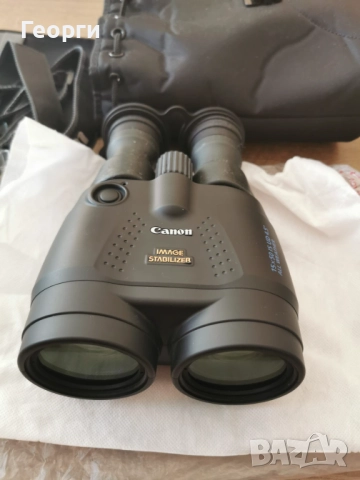 Бинокъл Canon 15x50 IS UD 4.5°, снимка 8 - Екипировка - 39191562