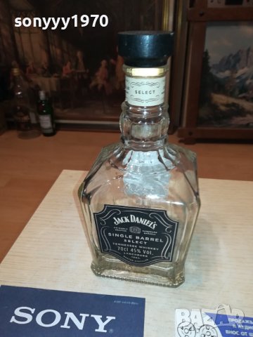Jack Daniel's Single Barrel Select-празно шише 1806231551, снимка 6 - Колекции - 41244784