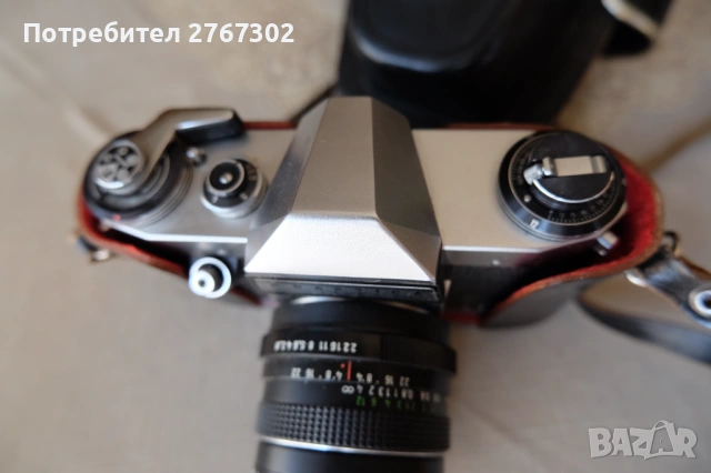 Praktica & Pentacon 29mm f2.8 Lens. M42 Mount., снимка 4 - Фотоапарати - 53799730