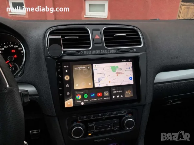 Volkswagen Golf 6 2008 - 2016  Мултимедия Навигация Android, снимка 3 - Аксесоари и консумативи - 51116795