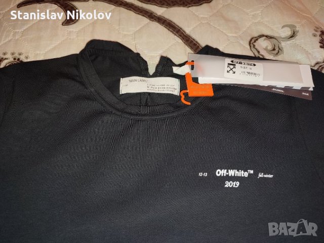 Тениска Оff-White x Virgil Abloh, fall-winter 2019, size S , снимка 2 - Тениски - 35895017