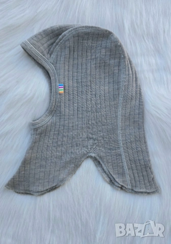 Балаклава Joha 100% мерино вълна 1-2 години, снимка 5 - Шапки, шалове и ръкавици - 52968358