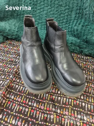 Bottega Veneta *Оригинални боти 40 номер унисекс , снимка 2 - Дамски боти - 48905964