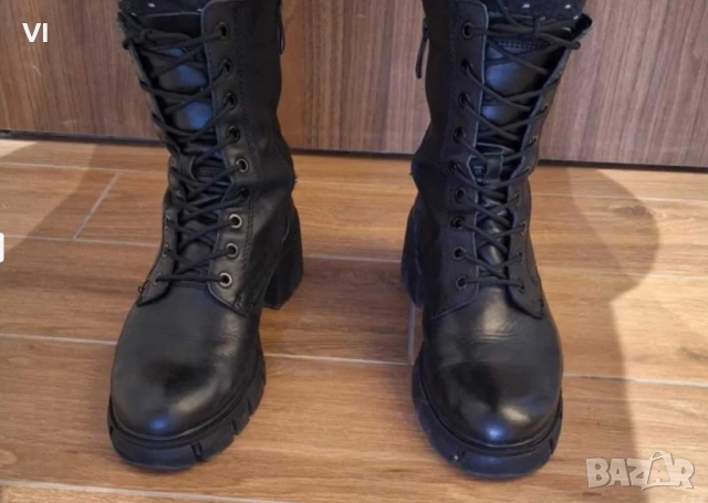 Естествена кожа - боти Tamaris 39н, снимка 6 - Дамски боти - 51975099