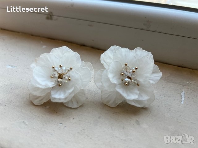 Дамски обеци, снимка 2 - Обеци - 44438489