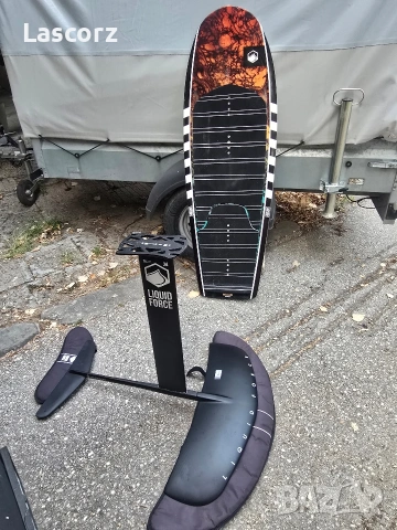 Фоил,уиндсърф,дъска liquid Force Launch Foil Board COMPLETE SET, снимка 4 - Водни спортове - 53433803