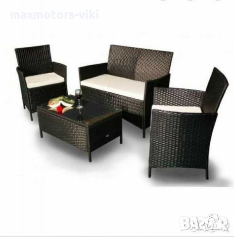 Градински мебели Ратан комплект от 4 части на ТОП ЦЕНА 280ЛВ. в Дивани и  мека мебел в гр. Ямбол - ID34741066 — Bazar.bg