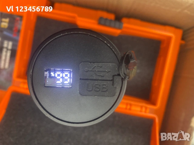 Акумулаторен мощен LED фенер COBA ed, снимка 5 - Къмпинг осветление - 53816552